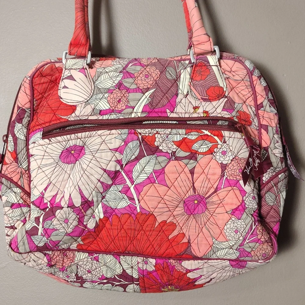 Vera Bradley Bohemian Bloom Floral Bag *Flaw - Picture 6 of 11